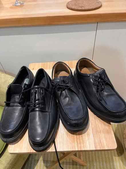 Photo of free 2 pairs of good quality men’s shoes (Anstey LE7) #1