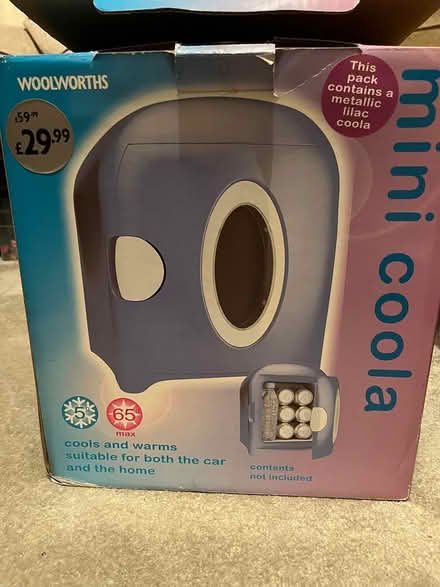 Photo of free Purple Mini cooler (Shirley, Croydon) #1
