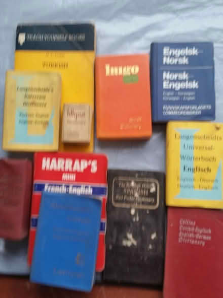 Photo of free dictionaries, teach yourself etc (Ann Arbor near Hillside Terr.) #1