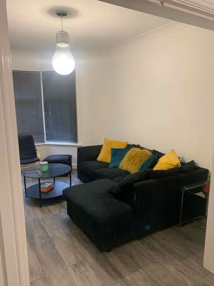 Photo of free Navy blue sofa (Erith DA8 Bexley) #2
