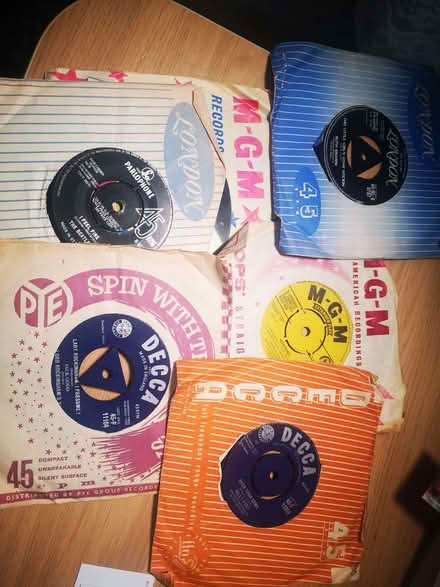 Photo of free A lot of mostly1950s - 1960s 7 inch 45 rpm records (The Camp AL1) #1