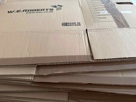 Photo of free Flattened moving boxes (SG7) #1