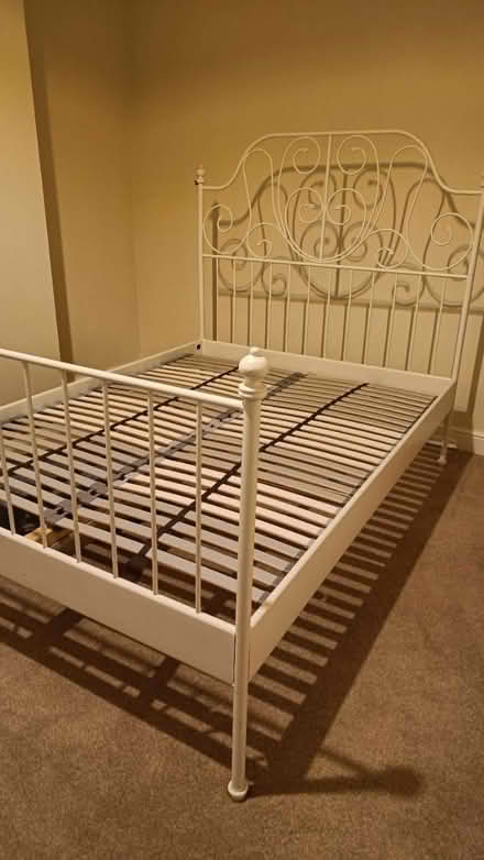 Photo of free Double bed frame (Selby YO8) #1