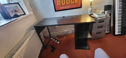 Photo of free Ikea desk with shelves (Saint martins Avenue Naas) #2