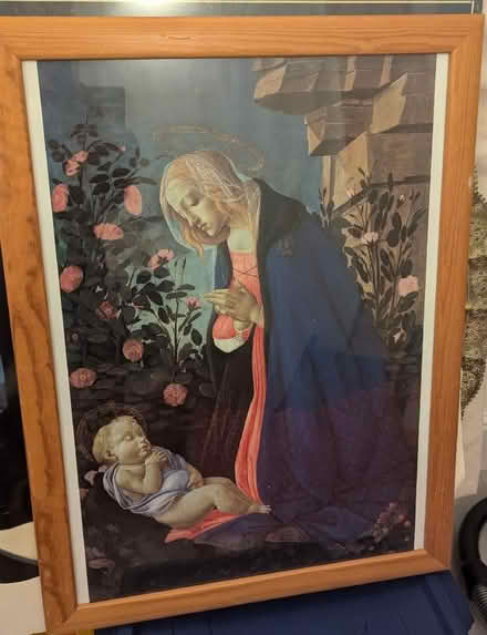 Photo of free Poster picture frame, wooden (Balsall Heath B12) #1