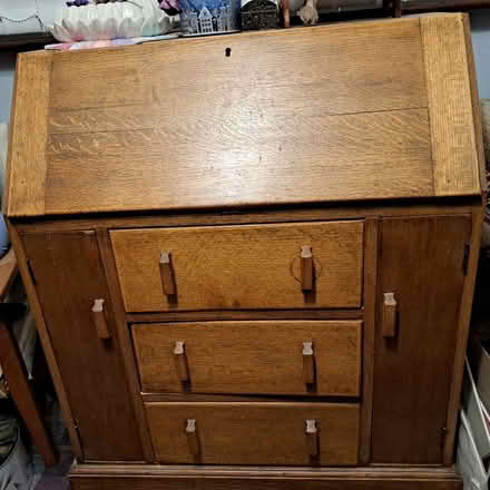 Photo of free Vintage 1950s Oak Bureau?Desk (Stapleford Nottingham) #1