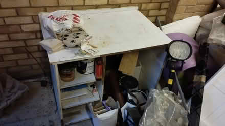 Photo of free Desk unit from garage (Longthorpe, Peterborough PE3) #1