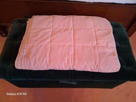 Photo of free King- size weighted Blanket (Avon Dassett CV47) #1