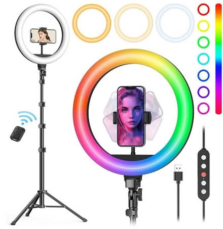 Photo of Ring Light with Tripod (Rockville) #1