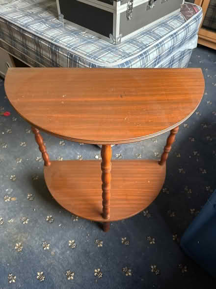 Photo of free Half moon table (Alfreton DE55) #1