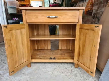 Photo of free Freestanding solid wood bathroom cabinet (Caversham RG4) #2