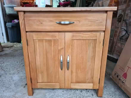 Photo of free Freestanding solid wood bathroom cabinet (Caversham RG4) #1
