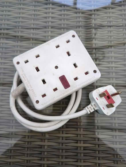 Photo of free 4 gang mains adapter (Sutton Pools OX14) #1