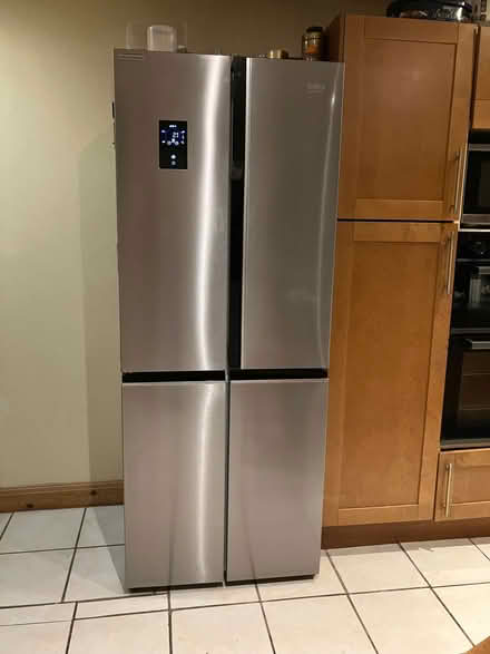 Photo of free Sliver large American style fridge/freezer - must collect (Kennington OX1) #1