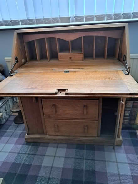 Photo of free Vintage 1950s Oak Bureau?Desk (Stapleford Nottingham) #4