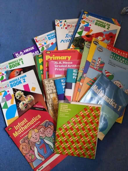 Photo of free Maths texts and workbooks (Chorlton M21) #1