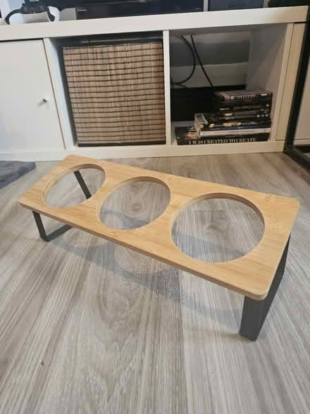 Photo of free Ergonomic cat bowl holder (Clapham Common) #1