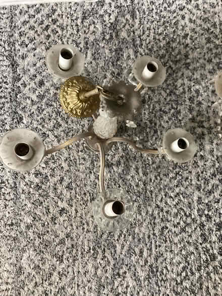 Photo of free Two chandelier type ceiling light fittings (St Anne's on the Sea FY8) #3