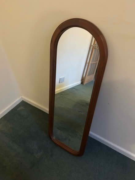 Photo of free Wooden mirror (HP4) #1