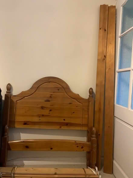 Photo of free Wooden single bed frame (Prudhoe NE42) #2