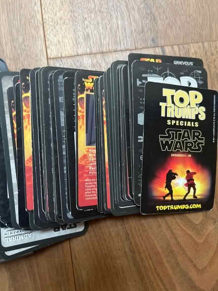 Photo of free Star Wars top trumps (London W12, Shepherd’s Bush) #3