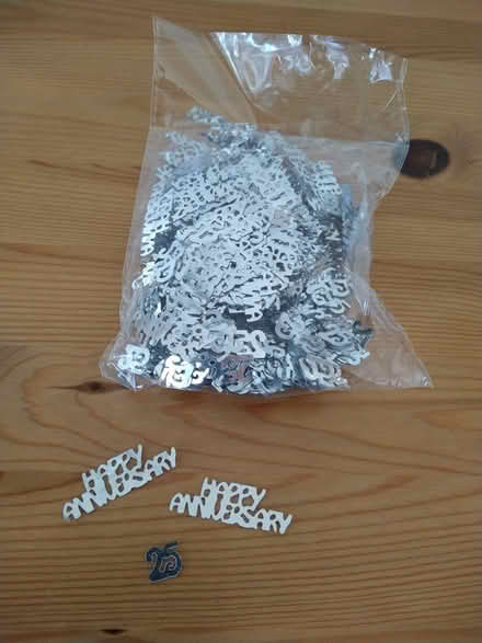 Photo of free Silver wedding decorations (Chesham Bois HP6) #3