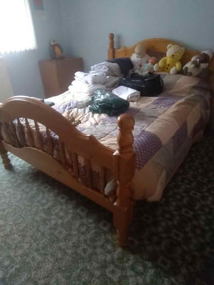 Photo of free Double bed and mattress (Stapleford nottingham NG9) #1