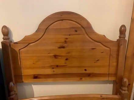 Photo of free Wooden single bed frame (Prudhoe NE42) #3