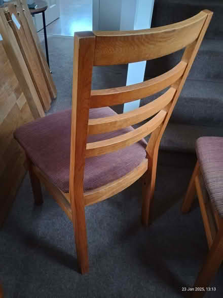 Photo of free Wooden dining chairs x4 (Garforth LS25) #1