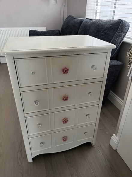 Photo of free 4 drawer chest of drawers (Bexleyheath DA7) #1