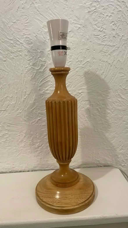 Photo of free Wooden Table lamp (Welling DA16) #1