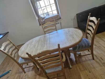 Photo of free Dining table and chairs (Bolton BL1) #3