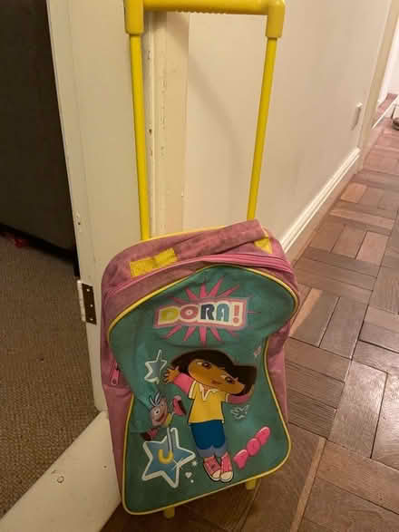 Photo of free Dora the explorer pull along suitcase (Malvern WR14) #2