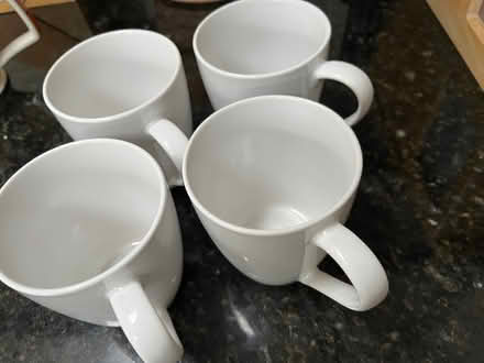 Photo of free 4 plain white mugs (Amersham HP7) #1