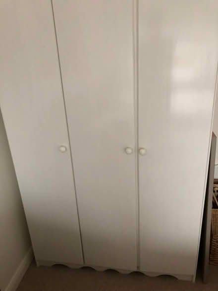 Photo of free White Wardrobe (Millhead LA5) #1