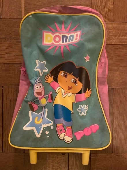 Photo of free Dora the explorer pull along suitcase (Malvern WR14) #1
