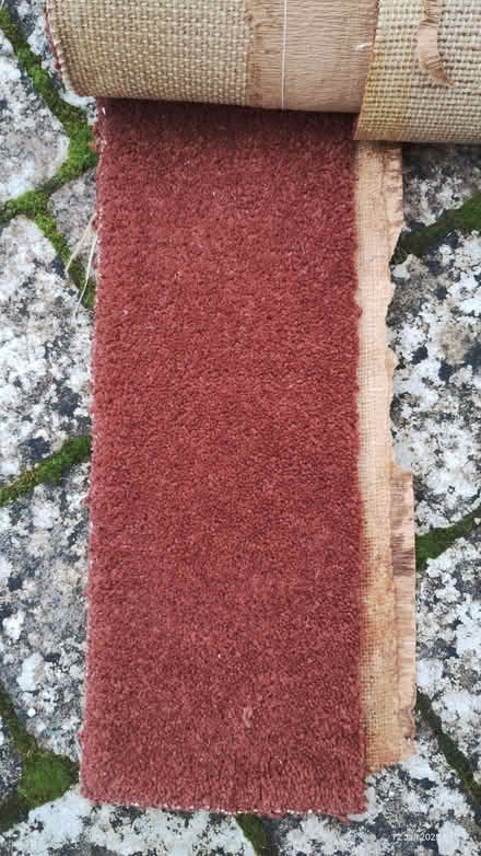 Photo of free Carpet. Old but quality. Terracotta. (Henleaze BS9) #1