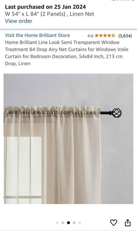 Photo of free Curtains (BA2) #3
