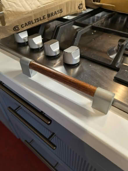 Photo of free 160mm cupboard handles x 14 (Fiveways) #1