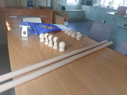 Photo of free Wooden curtain pole and fixings (Thame) #1