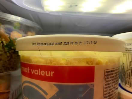 Photo of free Macaroni salad expired Feb 05 (newmarket, ontario) #2