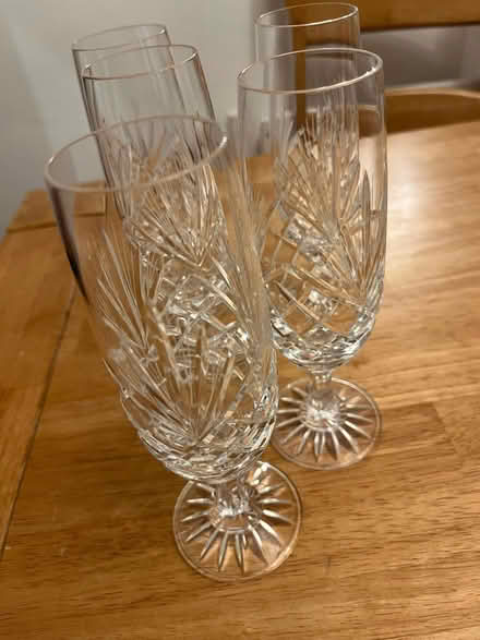 Photo of free 5 champagne or sparkling wine glasses (Amersham HP7) #2