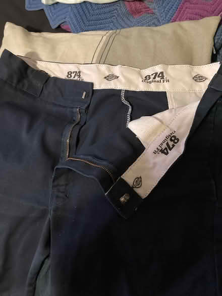 Photo of free Dark blue khaki pants M/S mens (Washington Hts 10033) #2