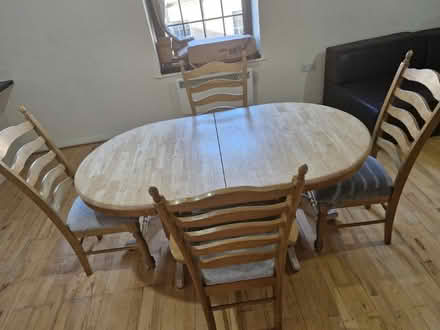 Photo of free Dining table and chairs (Bolton BL1) #1