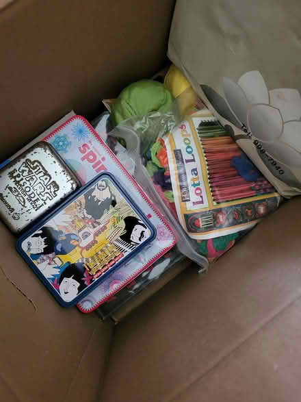 Photo of free Boxes of craft supplies/games (n. oakland) #3