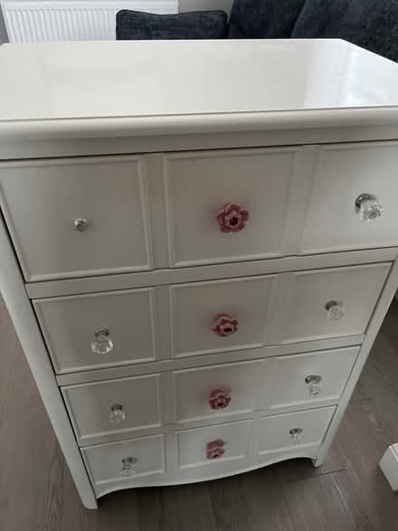Photo of free 4 drawer chest of drawers (Bexleyheath DA7) #3