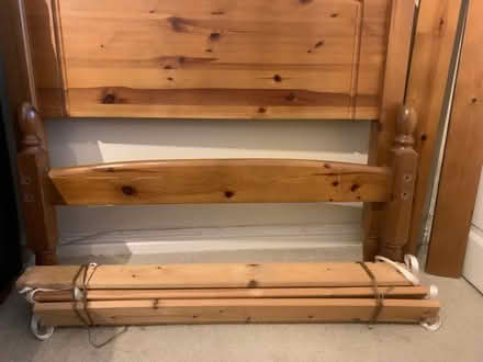 Photo of free Wooden single bed frame (Prudhoe NE42) #1