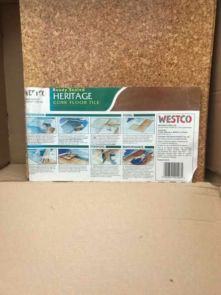 Photo of free ready sealed cork floor tiles 24.01.2025 downley (Downley HP13) #1