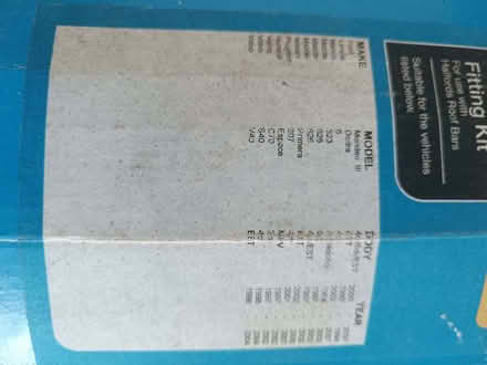 Photo of free Car roof bars (Botley OX2) #3