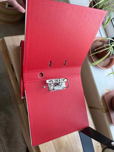 Photo of free Red hard files (WF4) #2